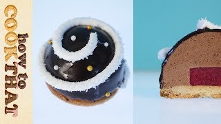 Chocolate Marshmallow Spiral Dessert  How To Cook That Ann Reardon [upl. by Nata121]