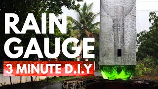 How to make a Rain Gauge  dArtofscience [upl. by Euell121]