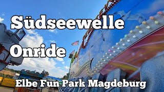 Südseewelle  Thiele  Onride  Elbe Fun Park Magdeburg 2021 [upl. by Corvin]