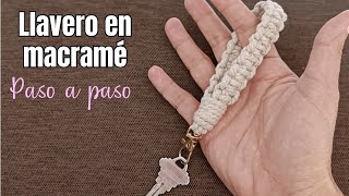 ⭐Tutorial de LLAVEROS en MACRAMÉ fáciles y paso a paso DIY LLAVEROS [upl. by Myers]