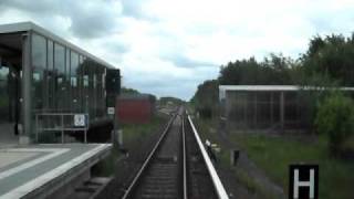 Führerstandsmitfahrt SBahn Berlin Lichterfelde Ost  Teltow Stadt [upl. by Ausoj561]