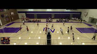 Monta Vista vs Burlingame High School Boys Varsity Volleyball [upl. by Dorn]