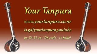 Your Tanpura  D Scale  25 kattai [upl. by Ronald]