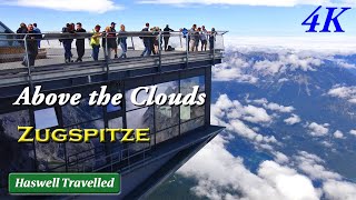 Above the Clouds – Eibsee Cable Car to Zugspitze Germany 4K [upl. by Cinomod242]