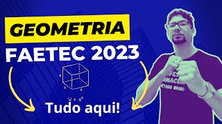 COMPLETO GEOMETRIA para FAETEC [upl. by Eerised]