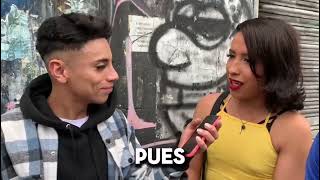 Entrevista chica trans Barrio Santa Fe Bogota Colombia… propósito trabajo investigación [upl. by Neyuq464]