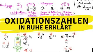 Oxidationszahlen  in Ruhe erklärt  Langversion [upl. by Johppah]