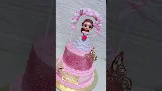 Doll cake 🎂shortsviral cake cakedecorating birthdaycake newcakedecoration [upl. by Franckot607]