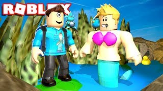 GETTING MY TAIL IN ROBLOX MERMAID HIGH SCHOOL w Gamer Chad  MicroGuardian [upl. by Hsatan]