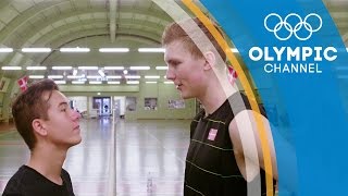 Viktor Axelsen bedazzles PWG Freestyle with his badminton matrix workout  Hitting the Wall [upl. by Marchese]