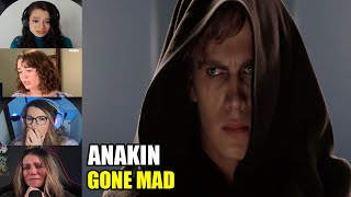 GIRLS REACT to Anakin Killing Younglings at Jedi Temple  Star Wars Episode III Revenge of the Sith [upl. by Legnaros777]