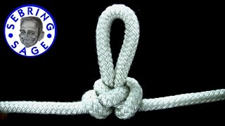 Knot Tying The Linemans Loop [upl. by Letnoj]