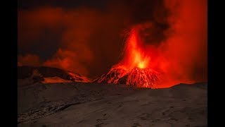 Etna volcano  Eruzione 24 Dicembre 2018  Eruption december 2018 [upl. by Berners]