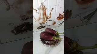 Brinjal recipe brinjal fry cooking song trending short 🍆🍆 [upl. by Batchelor]