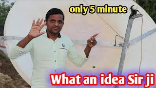 how to calculate Satellite dish antenna focal Point in hindi [upl. by Loree501]