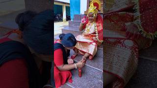 Jai Mata Rani Mujhe Bhi Ashirwad Do 🙏❤️ shorts maadurga viral trending matarani shortvideo [upl. by Marola]