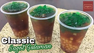 How to make Classic Sagot Gulaman  KitcheNet Ph [upl. by Nirre]