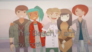 🎧Oxenfree OST  The Beach 7 AM Super Extended 1 hour [upl. by Ayhtak]