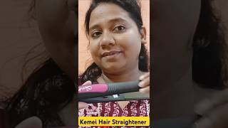 Kemei Straightener🔥 Kemei Hair Straightener Review bhojpuri kamariya gole dole hairlook haircare [upl. by Coats]