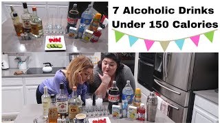 8 Alcoholic Drinks UNDER 150 Calories [upl. by Haletky]