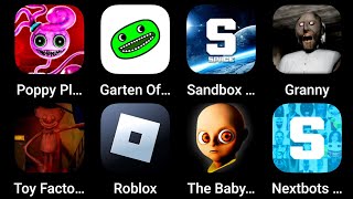 poppy play time mobile sanbox in space granny garten of ba ban roblox the baby in yellow [upl. by Alaham246]