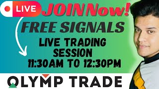 OLYMP TRADE LIVE TRADING SESSION23 SEPTEMBER  OLYMP TRADE BEST WINNING STRATEGY [upl. by Riley]