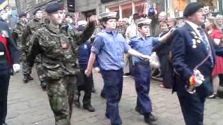 Marching band in Haworth  Dads Army theme tune [upl. by Eldwon]