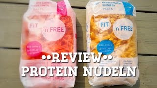 DM FOOD HAUL REVIEW PROTEIN NUDELN  Linsen  Kichererbsen Vegan [upl. by Llemrej]