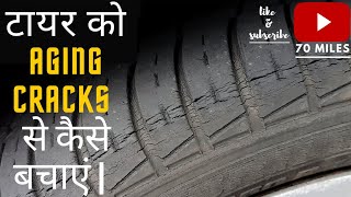 Aging cracks on Tyres  AGING CRACKS  Tyre crack Kaise hota hai  ceat apollo michelin [upl. by Ahseka]