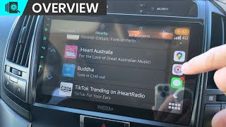 Using Radio App AM FM DAB on CarPlay amp Android Auto  Vhedia Head Unit [upl. by Olracnaig]