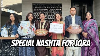 Nashta after Barat  Sistrology  Fatima Faisal [upl. by Nidla]