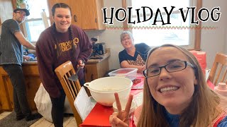 VLOG  lefse lots of holiday baking christmas nails amp more [upl. by Irbmac]