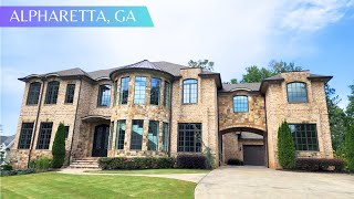 Immaculate Luxury Home With Saltwater Pool For Sale North of Atlanta  5 BEDS  6 BATHS  6500 SQFT [upl. by Werdnael825]