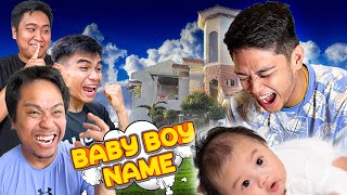 BABY BOY ni VON PANGALAN REVEAL [upl. by Hildie]