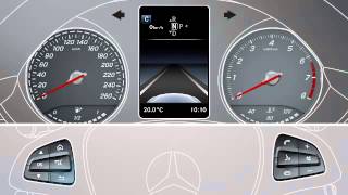 Mercedes CKlasse W205  Kombiinstrument  MercedesFansde [upl. by Pride]