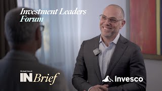 Investment Leaders Forum 2024 INBrief with Scott Bennett from Invesco [upl. by Codding]