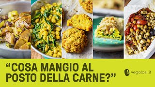 Secondi piatti vegani 5 ricette goduriose [upl. by Amin621]