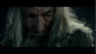 LOTR The Fellowship of the Ring  Extended Edition  Gandalf speaks to Frodo in Moria [upl. by Llehcear]