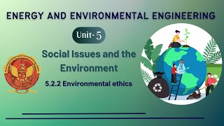 522 Environmental ethics  ES301 [upl. by Enelyahs]