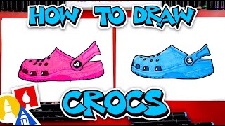 How To Draw Crocs [upl. by Arait895]