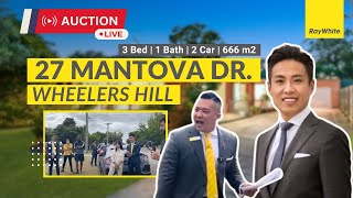 Live Auction  27 Mantova Drive Wheelers Hill [upl. by Storer]