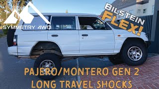 Long Travel Suspension  PajeroMontero Gen 2  How to Sway Bar Delete  Bilstein Long Travel Flex [upl. by Atig]