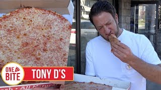 Barstool Pizza Review  Tony Ds Caldwell NJ [upl. by Bartholomew]