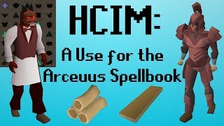 OSRS HCIM 147 A Use for the Arceuus Spellbook 20062277 [upl. by Sremlahc]