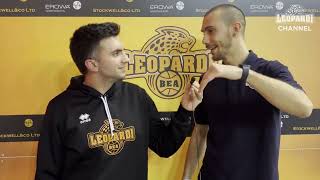 LeopardiChannel  Coach Tarlao dopo BEA Chieri  College Novara [upl. by Nipahc]