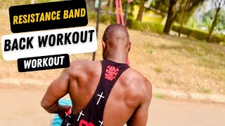 Ultimate Back Workout with Resistance Bands [upl. by Anytsirhc]