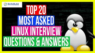 Top 20 🔥 MOST ASKED Linux Interview Questions and Answers [upl. by Eninnaej805]