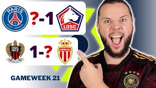 Ligue 1 Gameweek 21 Predictions amp Betting Tips  PSG vs Lille [upl. by Feer188]