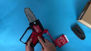 Unboxing Milwaukee 252720 M12 FUEL HATCHET Brushless LithiumIon Cordless 6 in Pruning Saw [upl. by Htur]