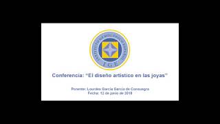 Conferencia El diseño artístico en las joyas [upl. by Martyn]